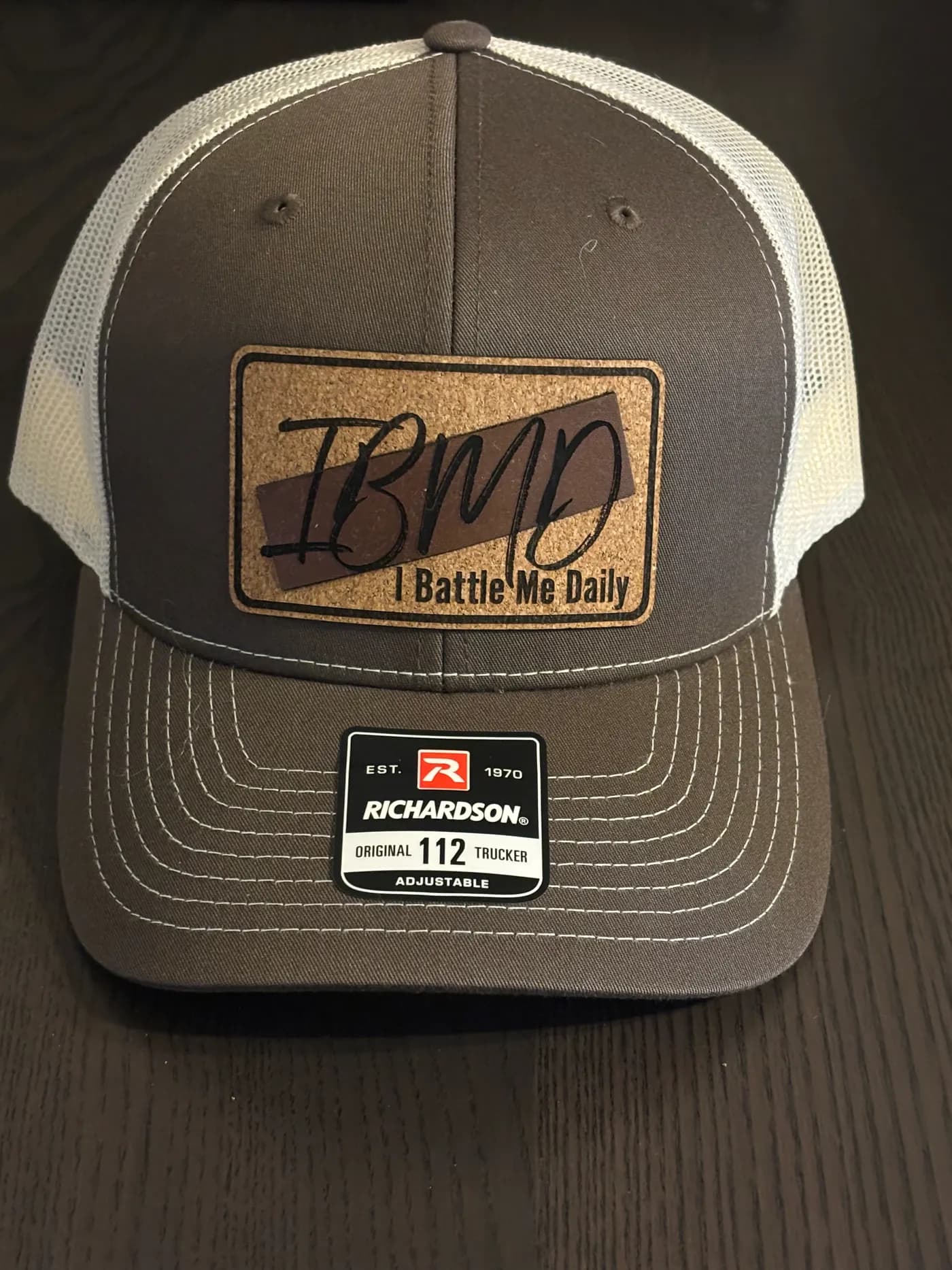 IBMD Richardson 112 trucker hat — Espresso
