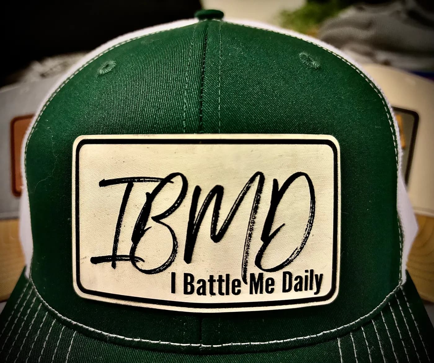 IBMD Richardson 112 trucker hat — Forest Green