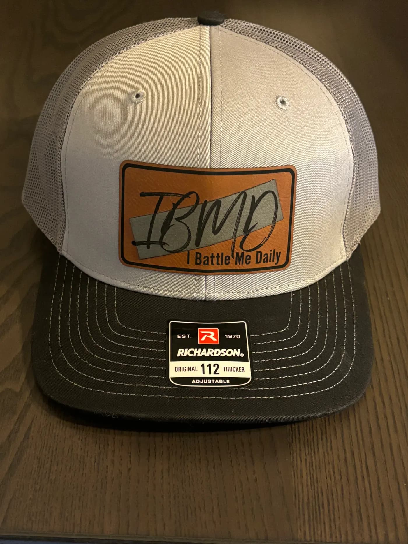 IBMD Richardson 112 trucker hat — Slate